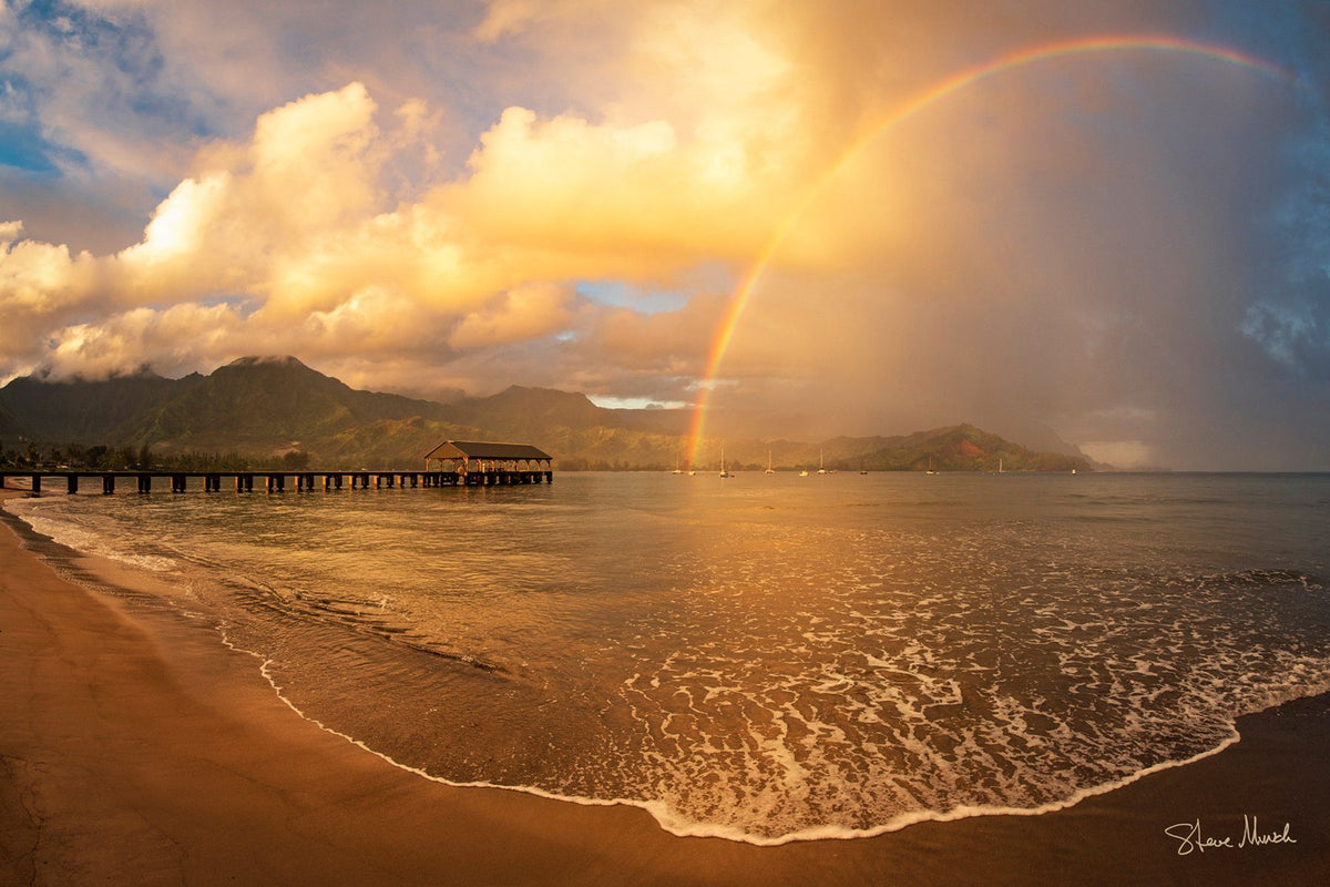 Hanalei Bay Rainbow, Hawaii Latitudes Gallery
