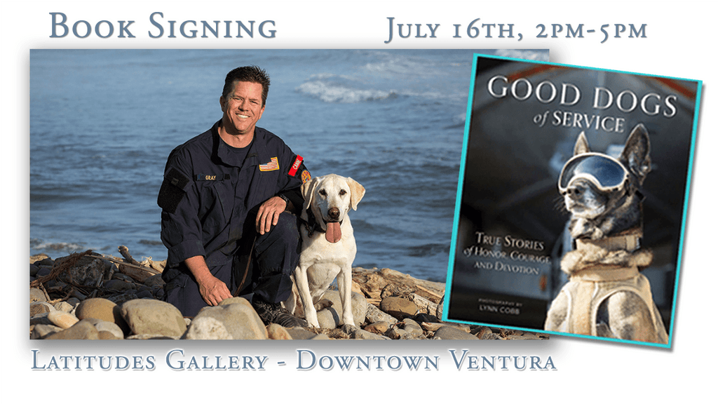 Book Signing "Good Dogs of Service"