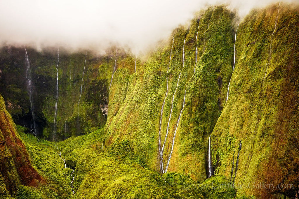 A "Top Ten Wettest Places on Earth"- Mount Wai’ale’ale, Kauai, HI