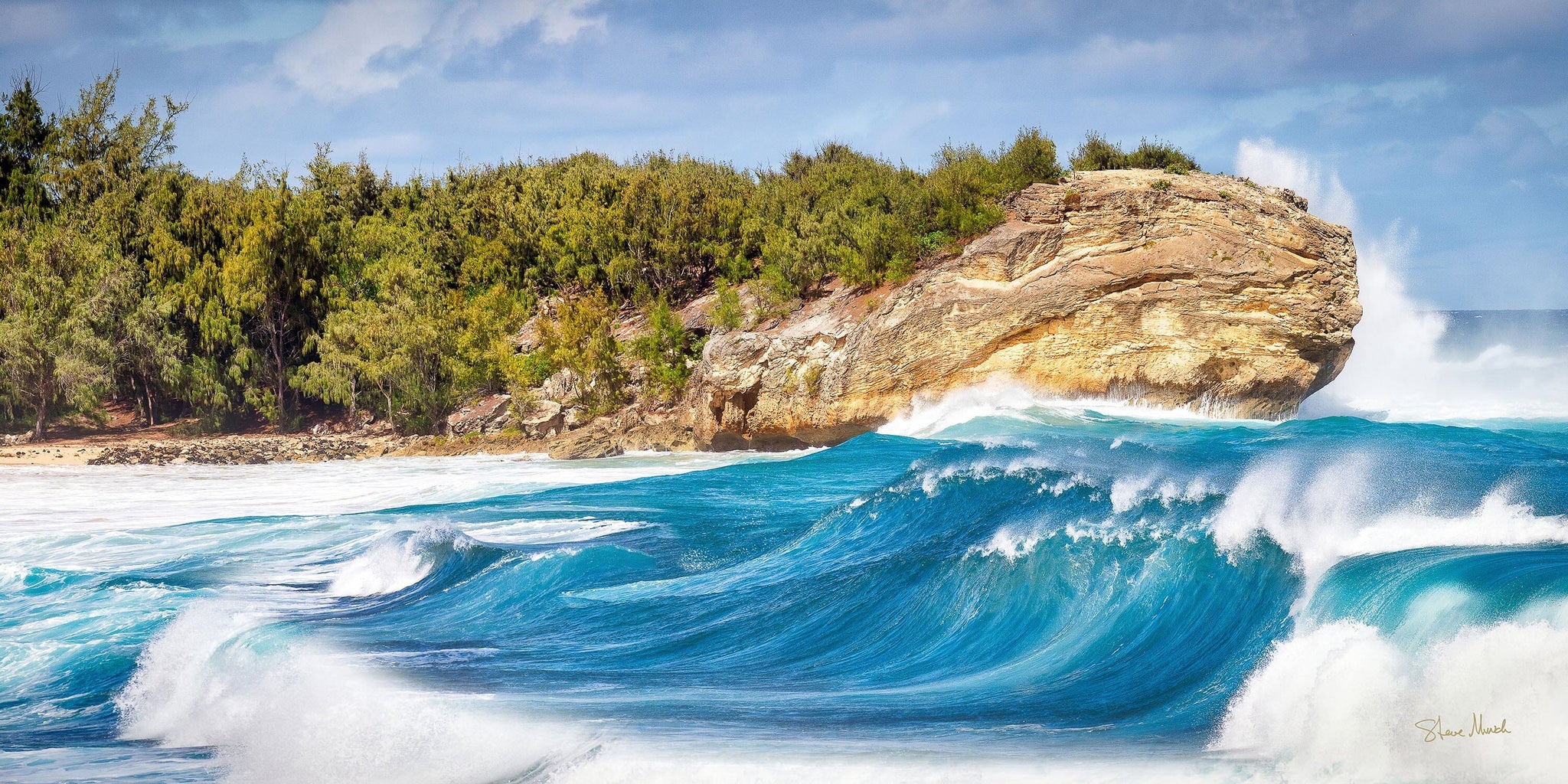 Ventura Sunset Panoramic - Ocean & Channel Islands Photo, CA