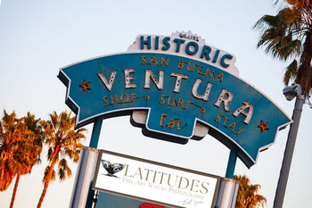 Ventura Sign with Latitudes Logo