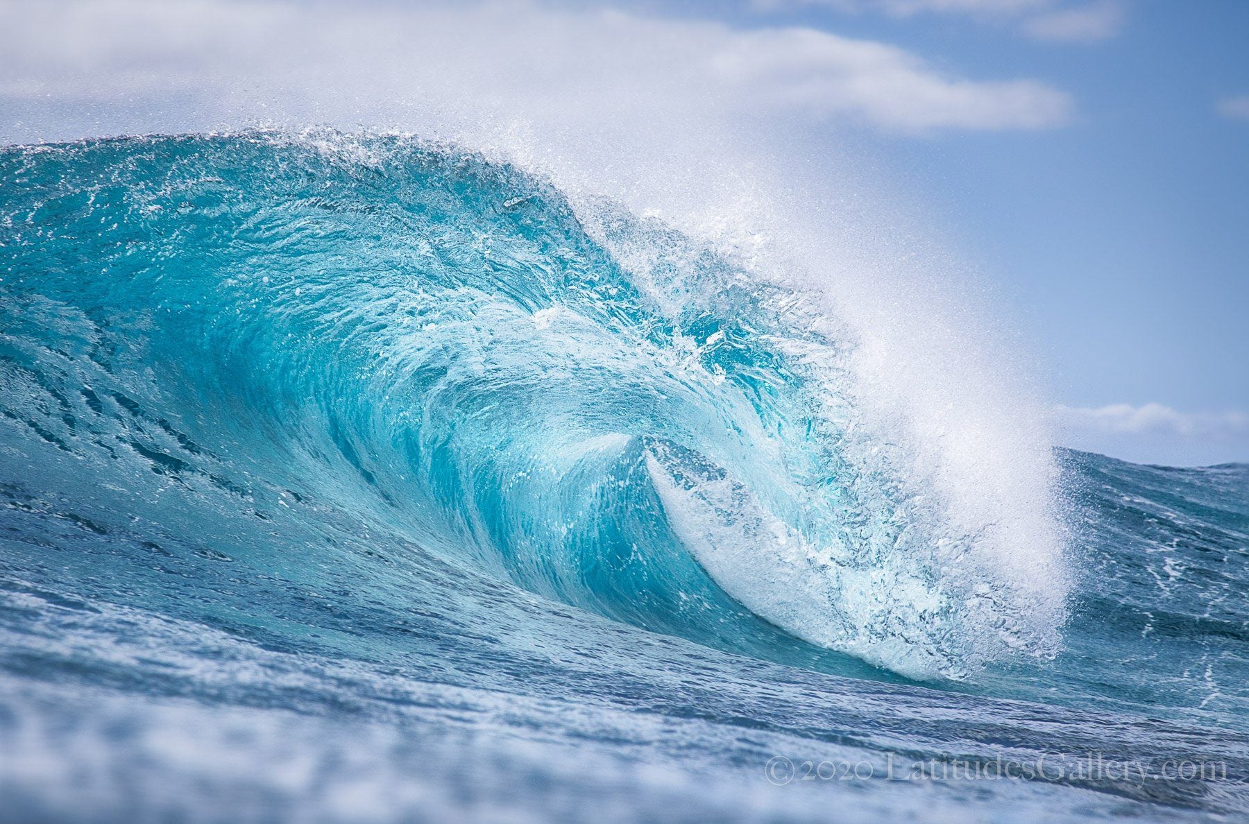 Icy Blue | Wave Photograph