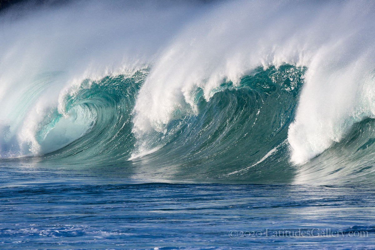 Monster Shore Break - Hawaiian Wave Fine Art Photo, Oahu, HI ...