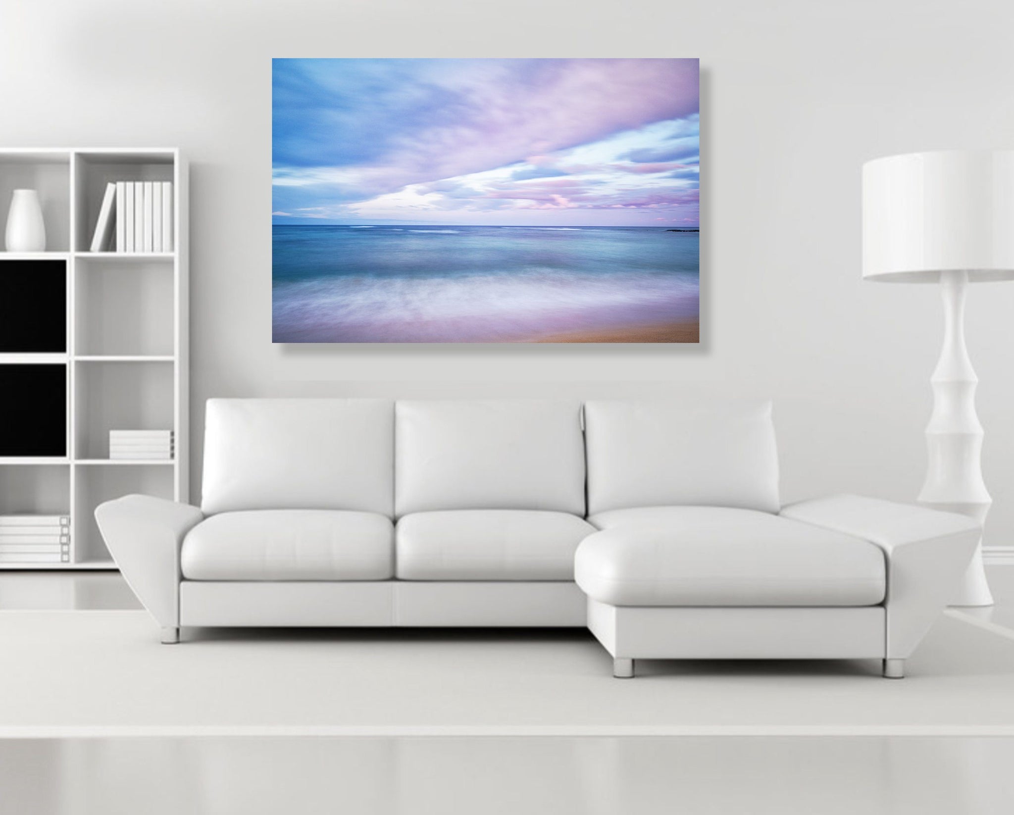 Pink Sunrise - Fine Art Photo of an Ocean Sunrise in Kauai