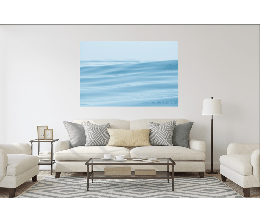 Blue Ocean Abstract - Ocean Patterns Fine Art Photograph – Latitudes ...